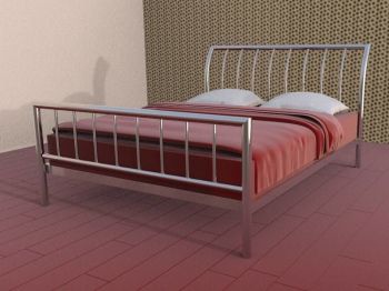 Дизайнерские кровати из нержавейки